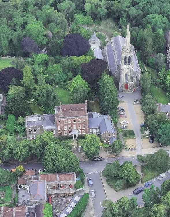 3d View of St Michael's Church Highgate